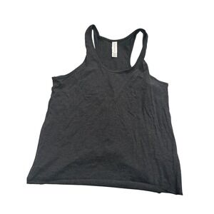 Alternative Apparel Charcoal Heather Racerback Tank Top M Medium‎ NWOT